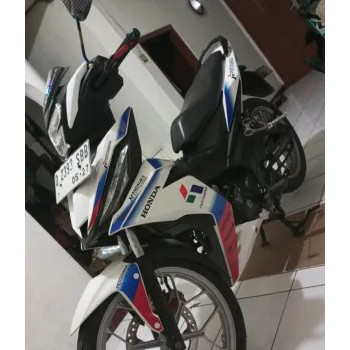 STIKER STRIPING DECAL SUPRA GTR 150 MANDALIKA BAHAN VINYL LAMINASI ANTI LUNTUR