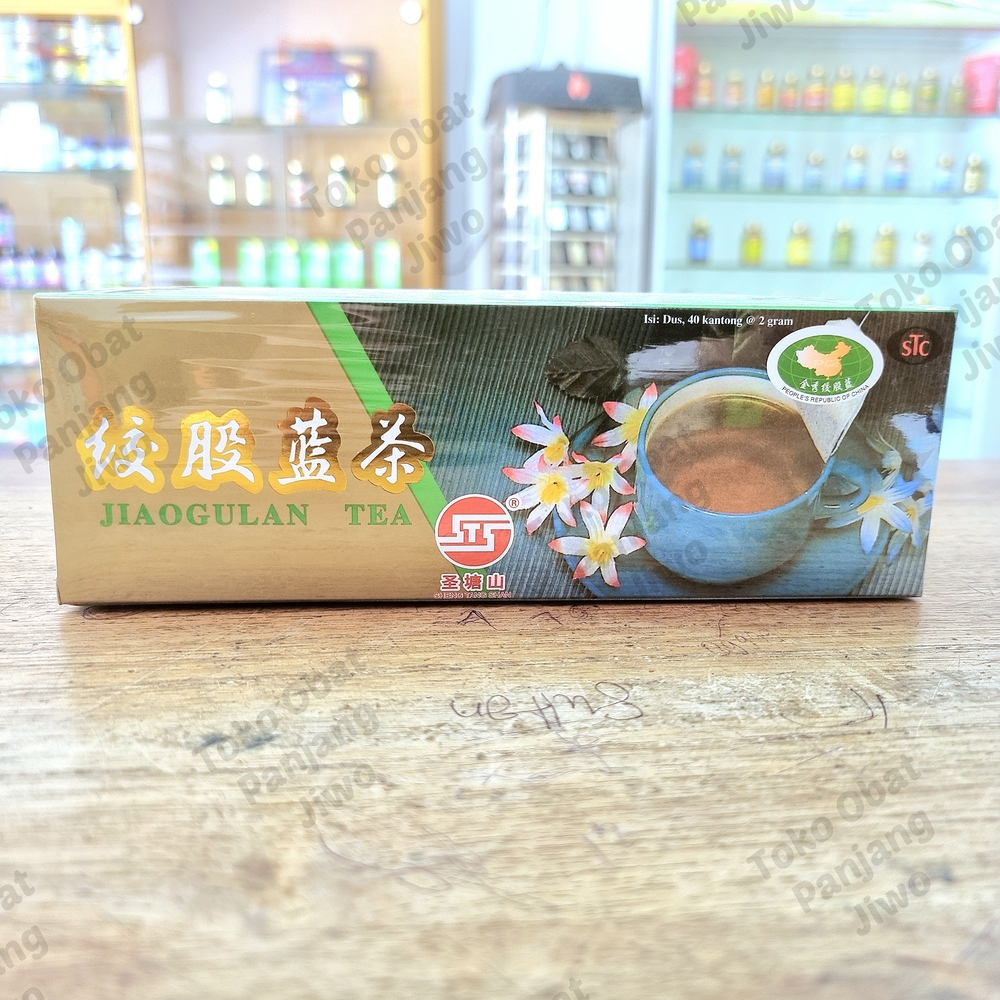 

JIAOGULAN TEA 40'S, TEH HERBAL UNTUK KOLESTEROL MENURUNKAN LEMAK DARAH