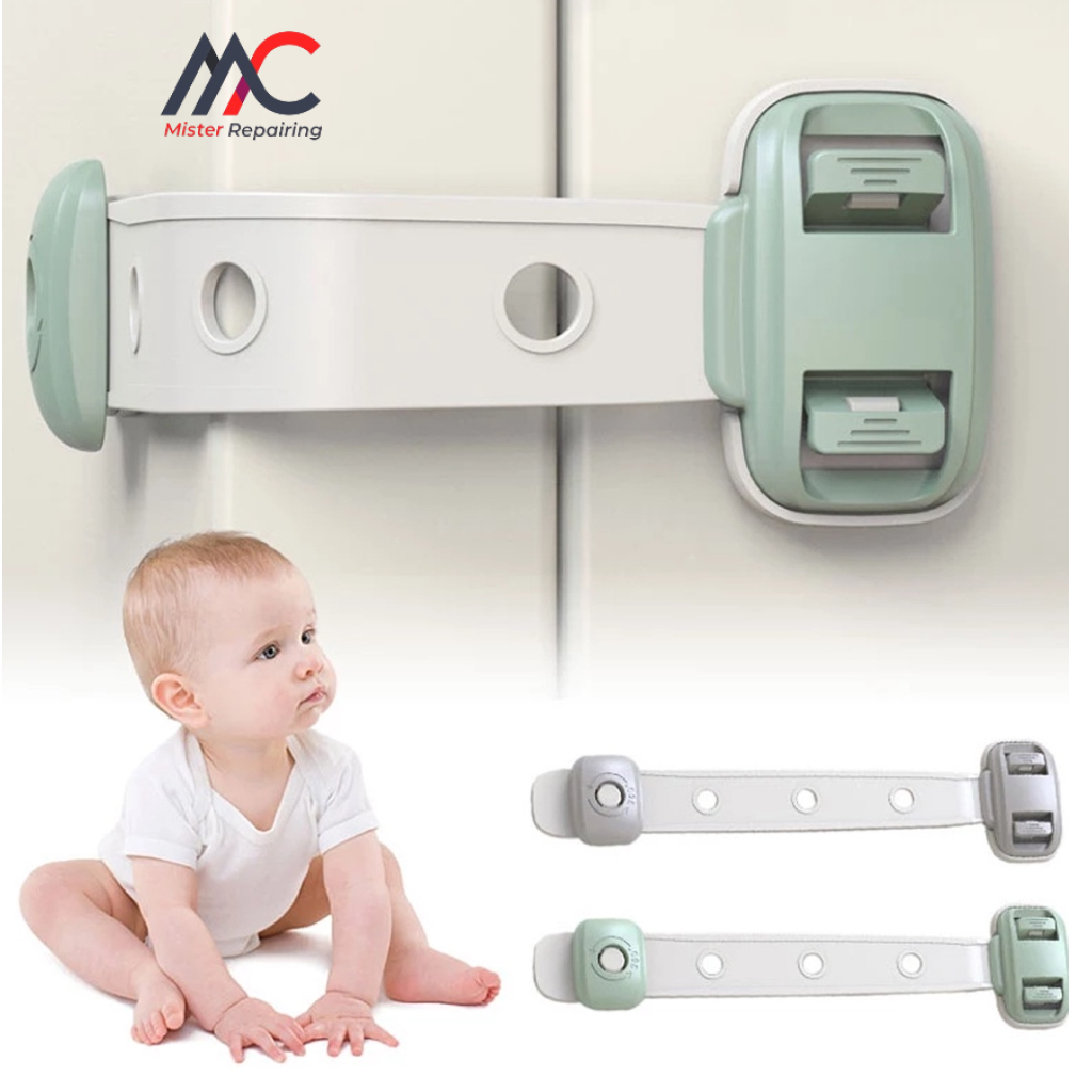 Pengunci Kulkas Kunci Lemari Pengaman Anak Safety Lock
