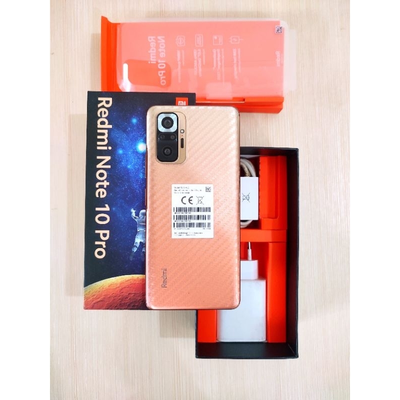 REDMI NOTE 10 PRO 6/64 SECOND FULLSET ORIGINAL