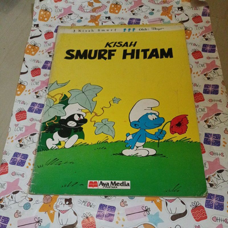 Komik lawas 3 kisah smurf - kisah smurf Hitam