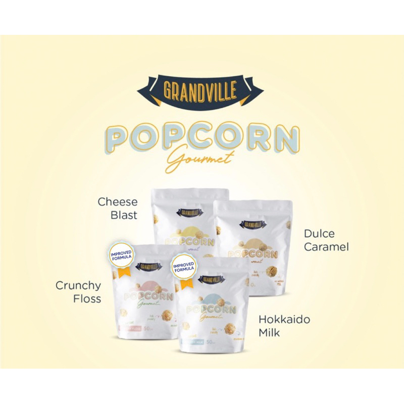 

Grandville Popcorn Gourmet Pack