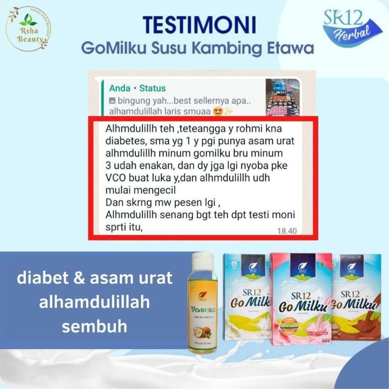

SUSU ETAWA GOMILKU SR12