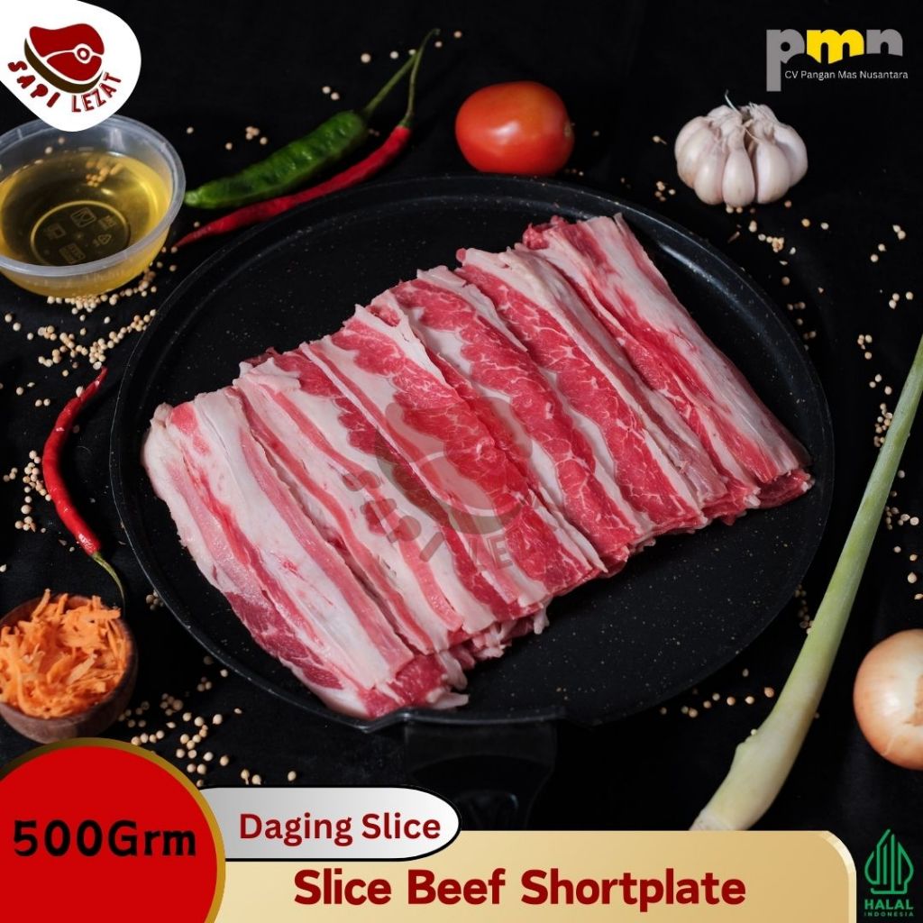 Slice Beef Shortplate | Daging Sukiyaki/Yakiniku/Yoshinoya 500 gr