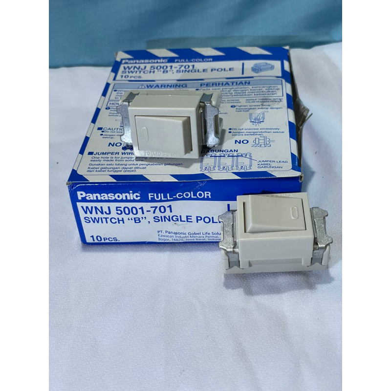 Mata Saklar WNJ 5001 Panasonic