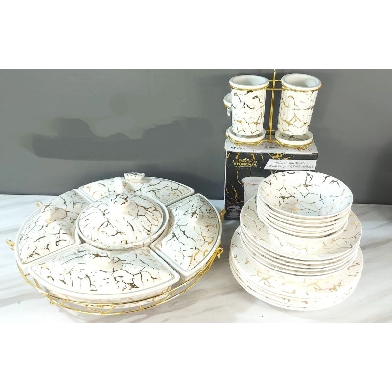 Paket Hemat Prasmanan Set Marble Fiorenza