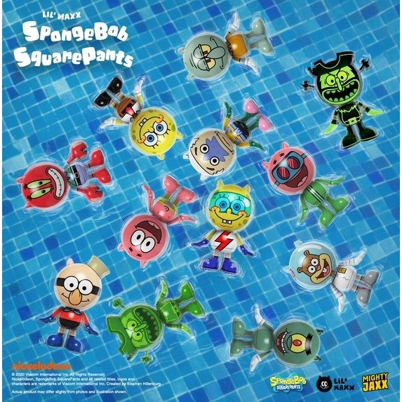 Mighty Jaxx Lil Max' x SpongeBob SquarePants Blind Box