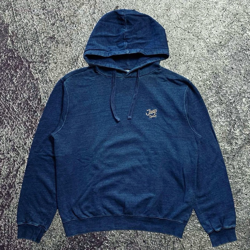 Hoodie JEEP Spirit Logo Bordir Navy Misty