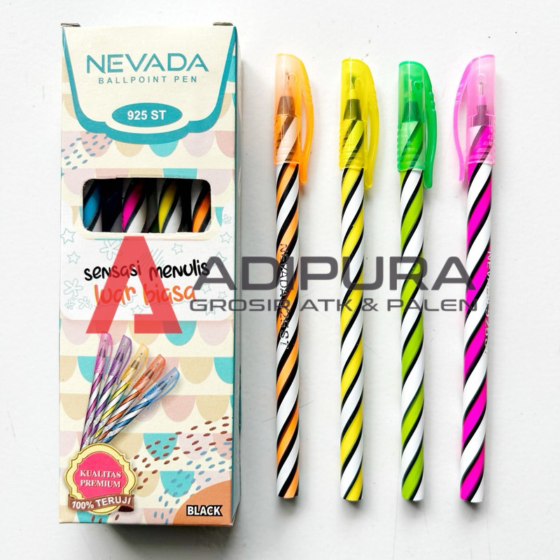 

(12 Pcs) Pen Ulir NEVADA 925
