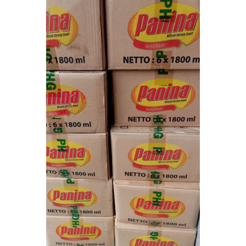 

Minyak Goreng Panina 1,8L × 2 Pouch (Twin Pack)