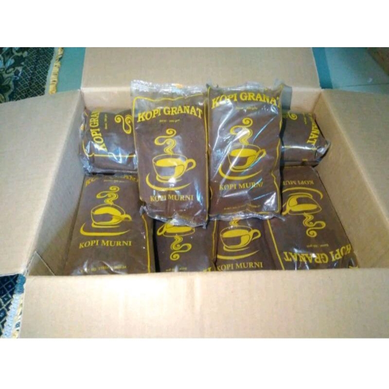 

KOPI GRANAT KHAS REMBANG PAKET 1 KARDUS ISI 20 PCS