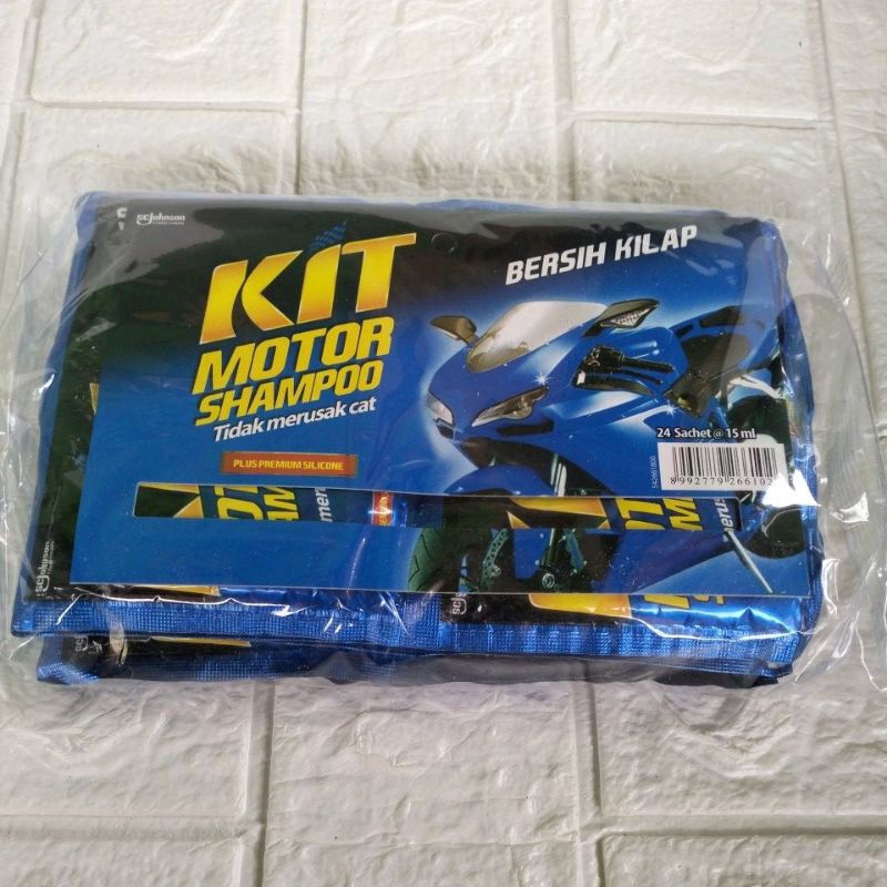 (1pak 24sachet) SHAMPO CUCI MOTOR DAN MOBIL RENCENG