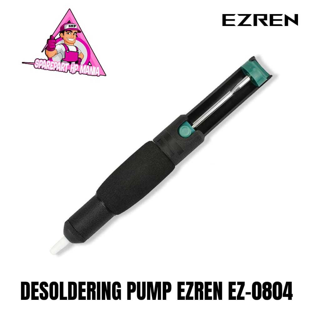 PENYEDOT TIMAH EZREN EZ-0804 DESOLDERING PUMP SOFT HANDLE ANTI-SLIP
