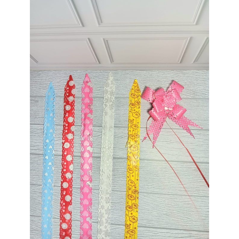 

pita serut besar 30mm /pita serut kado