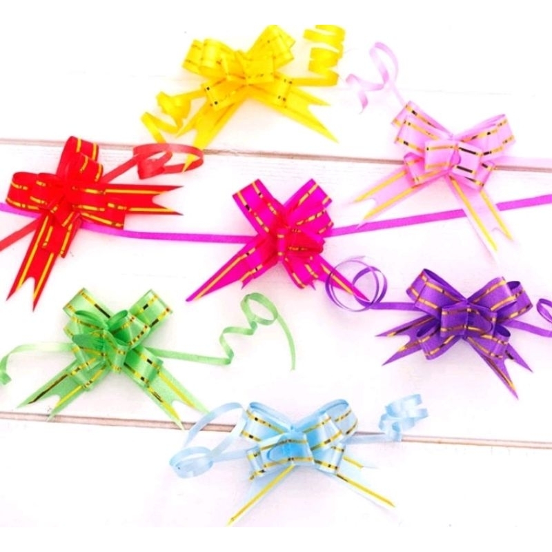 

pita serut sedang motif list emas ukuran 23 mm