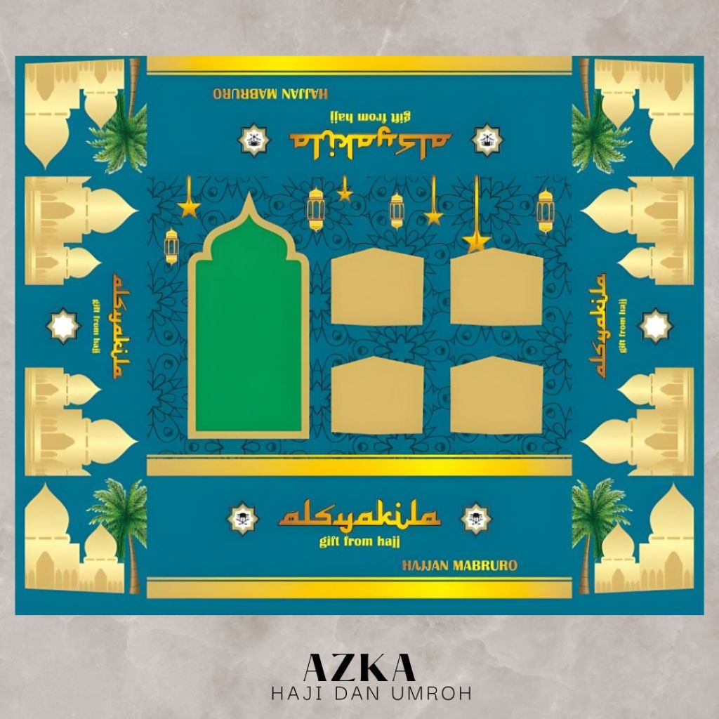 

RB DUS KOTAK OLEH OLEH HAJI DAN UMROH / DUS KOTAK SEKAT 1PACK ISI 50PCS