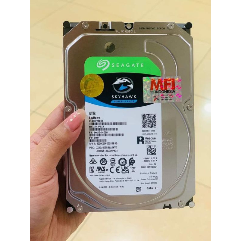 HARDISK 4TB SEAGATE SKYHAWK MFI