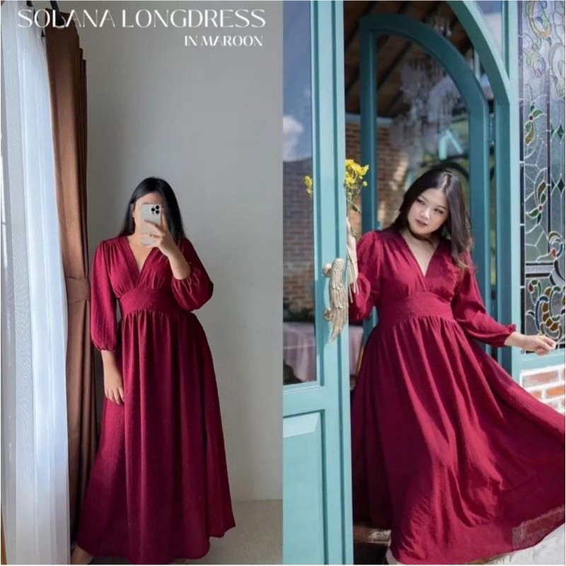 Preloved Boogieta (Solana Long Dress)