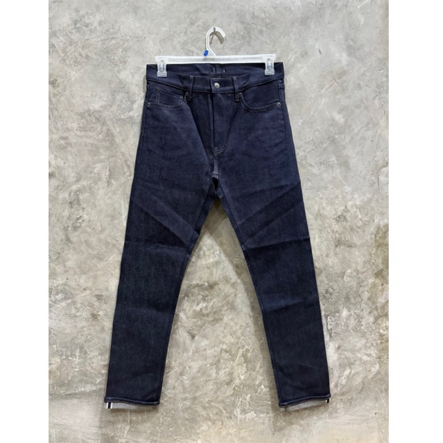 Uniqlo Selvedge Jeans - New Cross Tag (Biru)