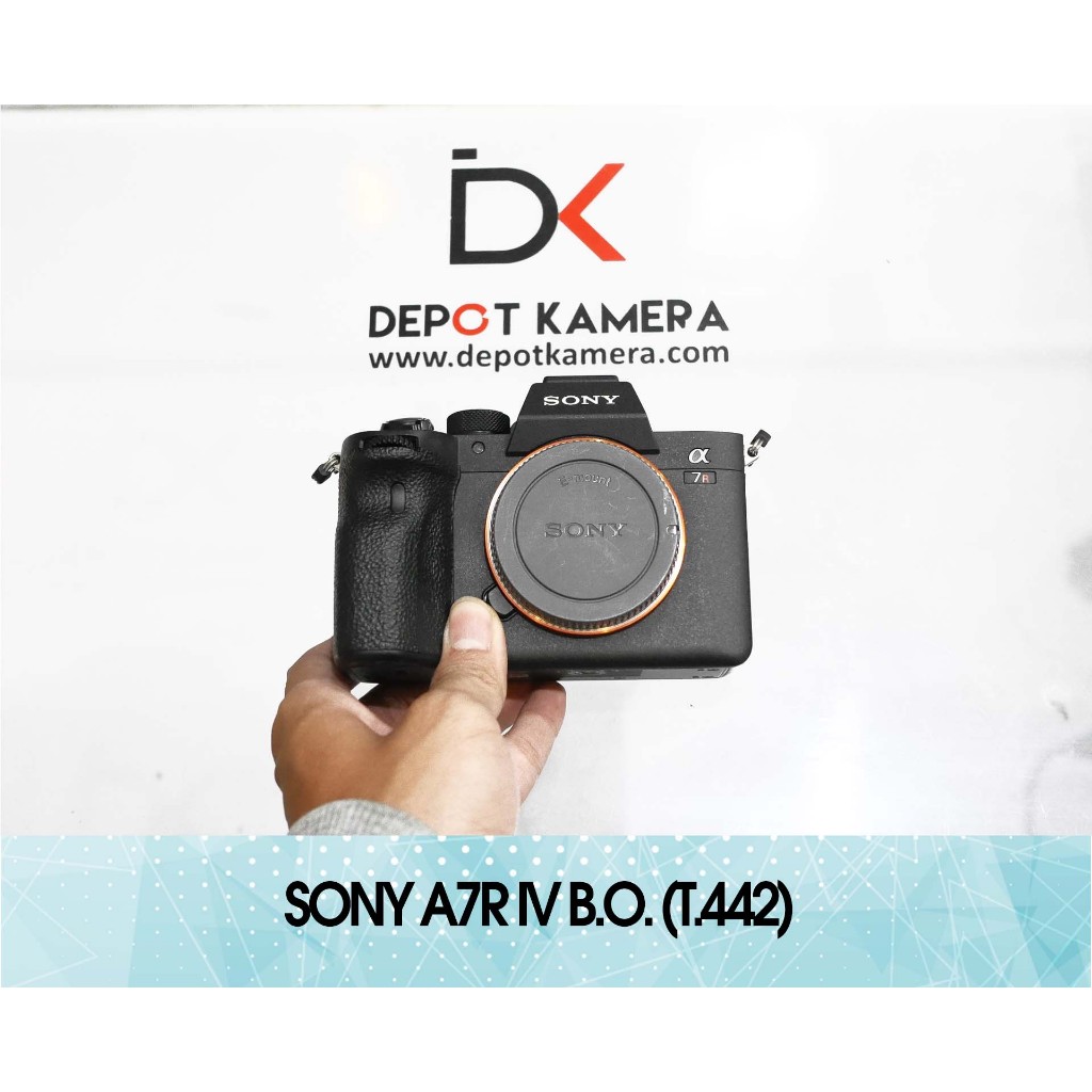 Second - Kamera Sony A7R IV Body only kode T.442