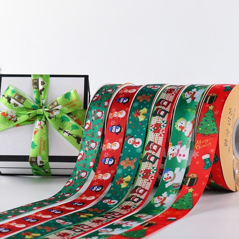

Pita Kain Motif Merry Christmas Natal Dekorasi Hampers Kado Christmas