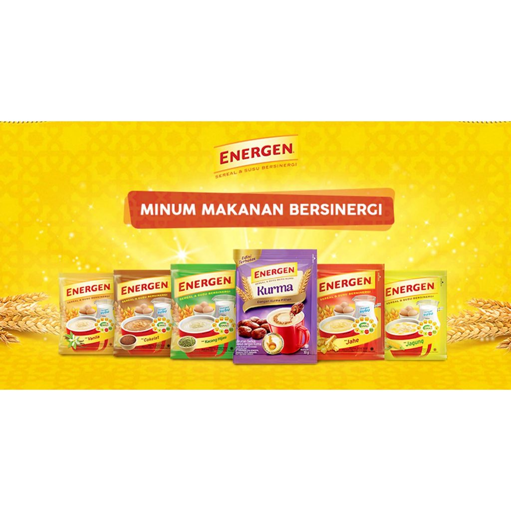 

MINUMAN ENERGEN SEREAL BERSINERGI ENERGEN RENCENGAN 1 RENCENG 10SACHET HARGA GROSIRAN