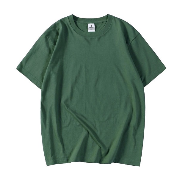 Jemssky - Kaos Polos T-shirt Cotton Combed 30s - Hijau Botol