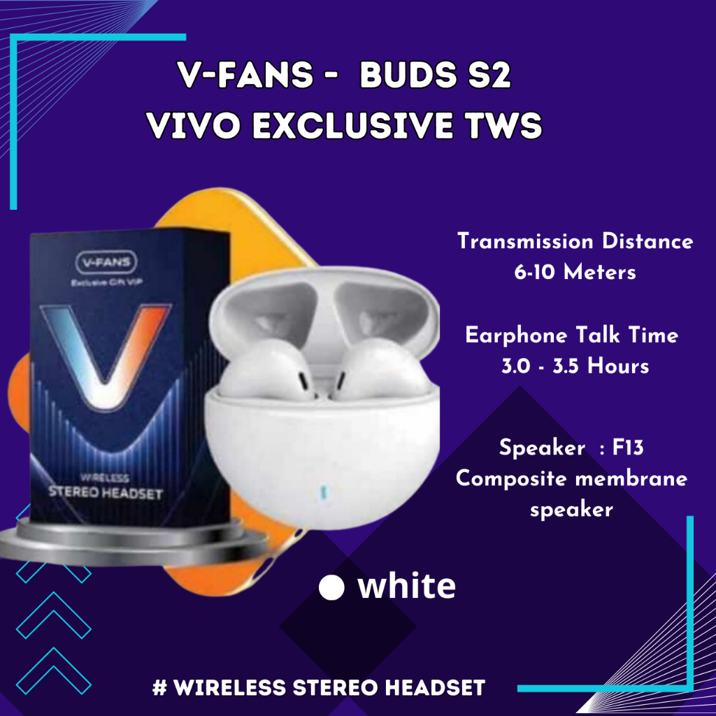 V-FANS EXCLUSIVE GIFT VIP WIRELES STEREO HEADSET