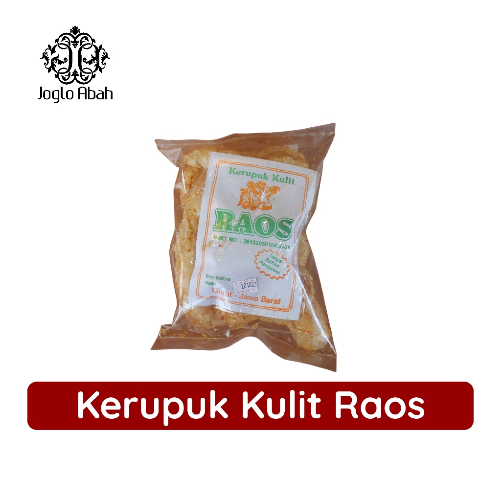 

Raos Kerupuk Kulit original - Joglo Abah
