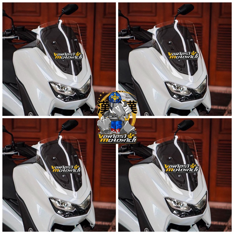 visor nmax new (TEBAL 3MM) - visor nmax new standar 2020/2021 - windshield nmax new standar