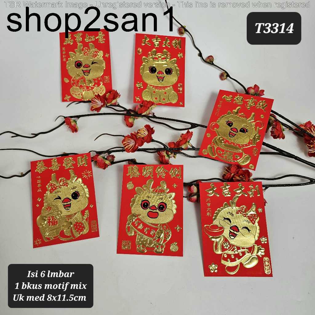 

Angpao imlek shio NAGA VARIAN GOLD