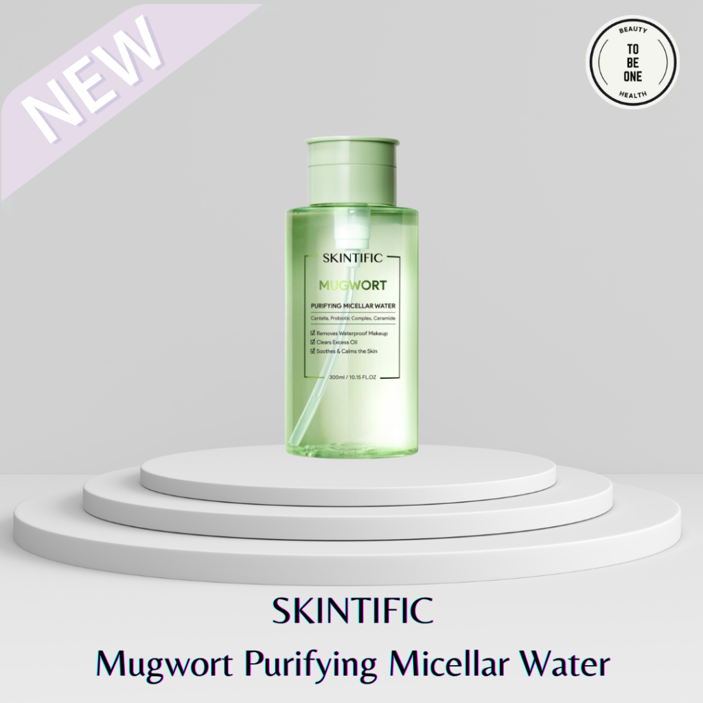 SKINTIFIC Mugwort Purifying Micellar Water Cleansing Oil/Clean and Clear/Soothes and Calms Skin
