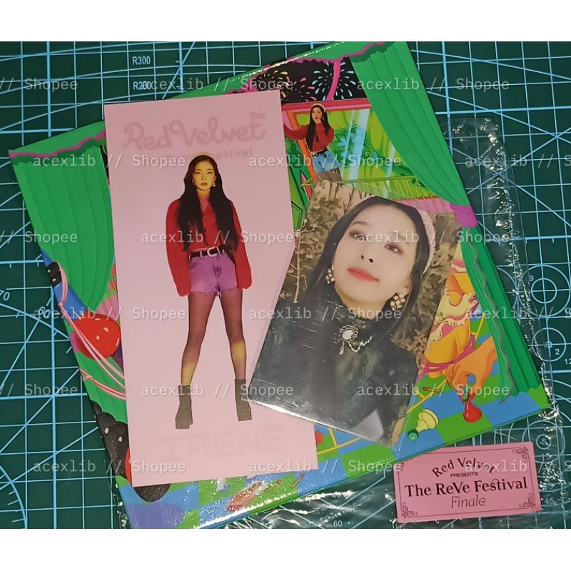 Album Red Velvet - The Reve Festival Finale (Scrapbook ver.) fullset unsealed PC Poca Photocard Seul