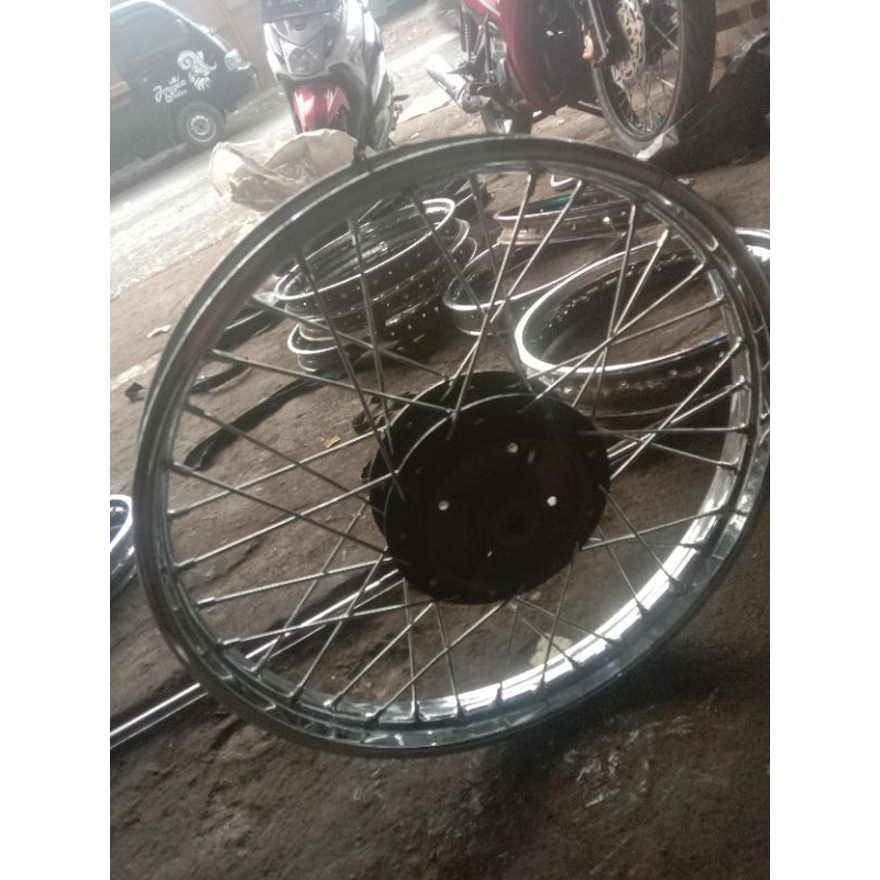 Velg Ring'17 STD 1pcs belakang Astrea star grand legenda Supra lama Honda'C70 PNP