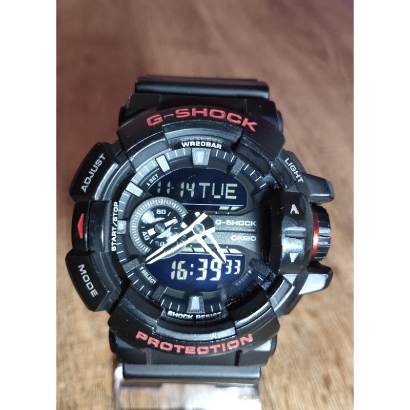 jam casio Gshock GA 400HR Second