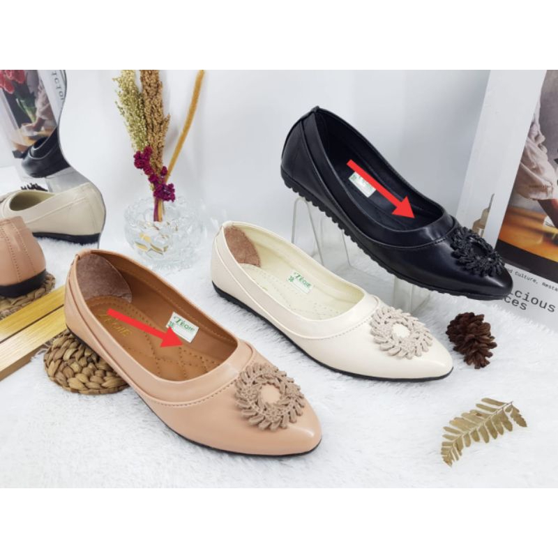 Sepatu Pansus Wanita/Sepatu Flat Wanita/Sepatu Santai/Sepatu Formal/Sepatu Kerja Wanita
