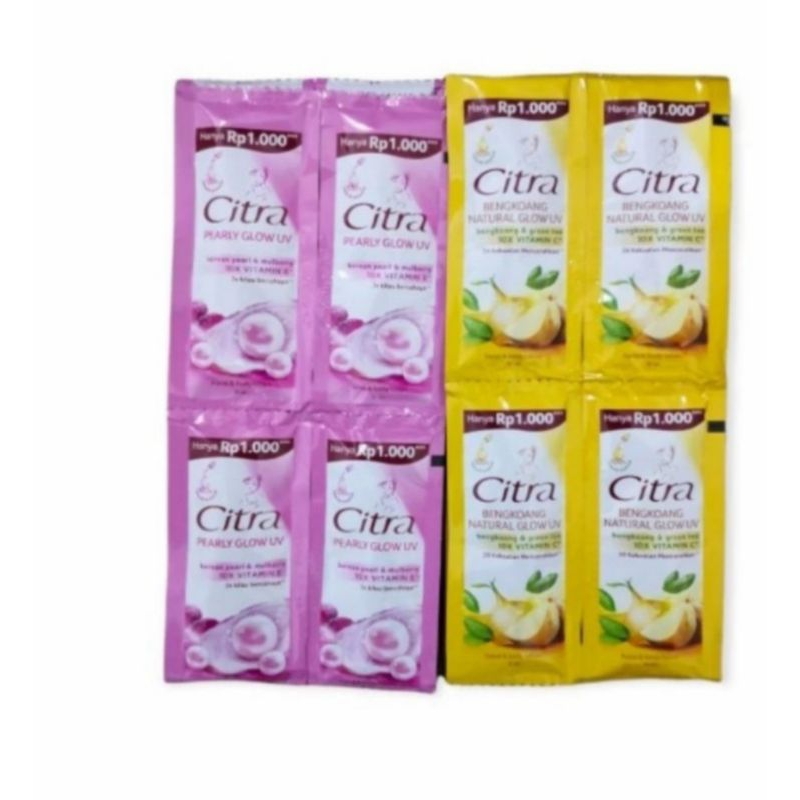 citra hand body lotion sachet 12 pcs