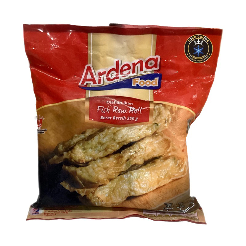 

Ardena fish roll 250gr 10s / row roll ikan