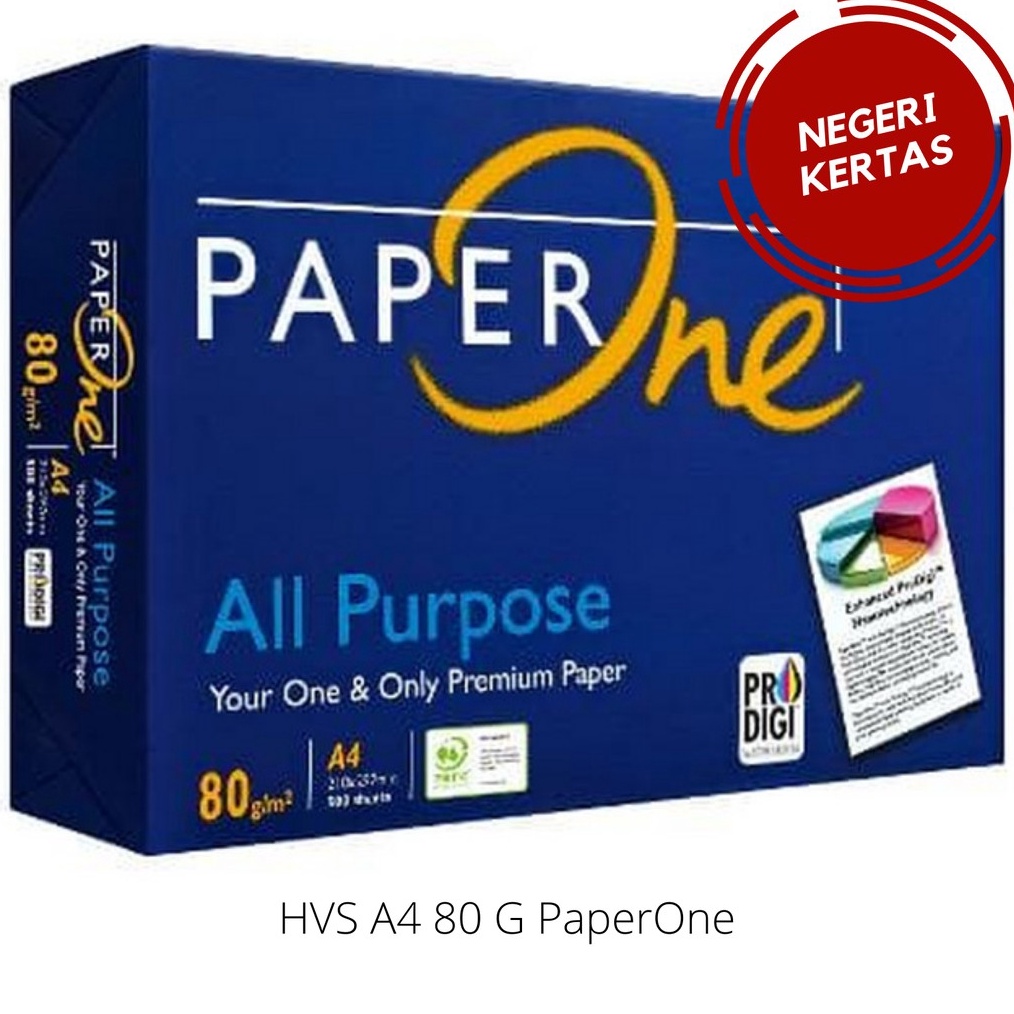 

MALL Kertas HVS A4 80 gr PaperOne buruan