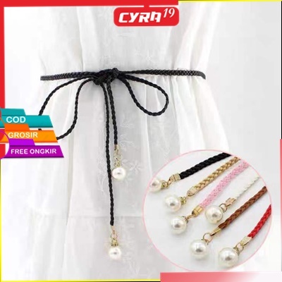 IKAT PINGGANG TALI KEPANG MUTIARA / ikat pinggang wanita muslimah / gamis muslimah