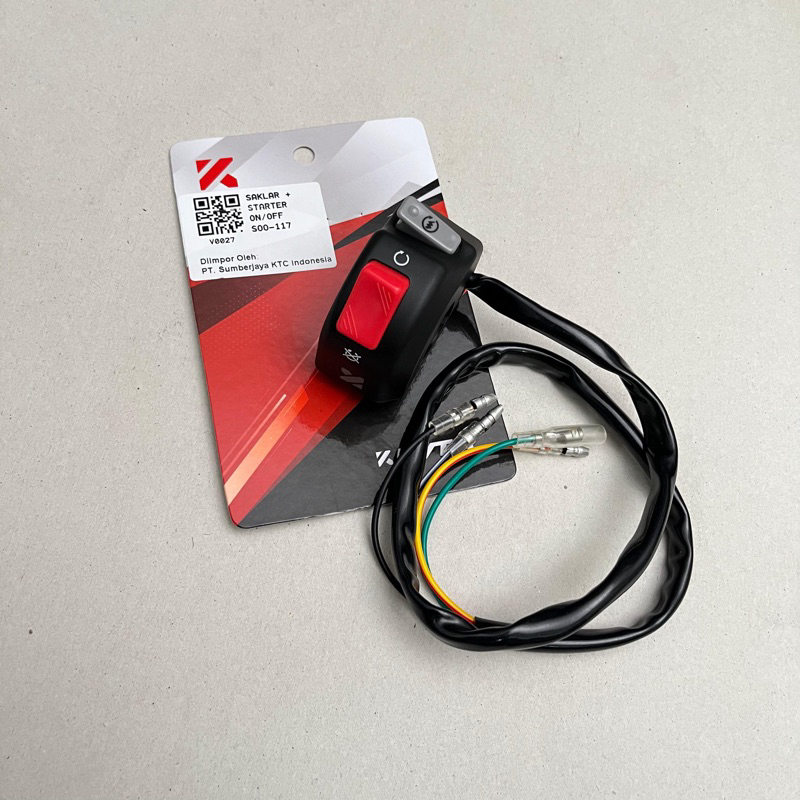 saklar kanan ktc original saklar kanan stater original ktc soo117