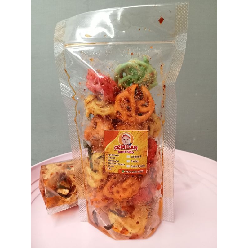 

(( KERUPUK BUNGA WARNA )) CEMILAN MAMAH MAHIRA