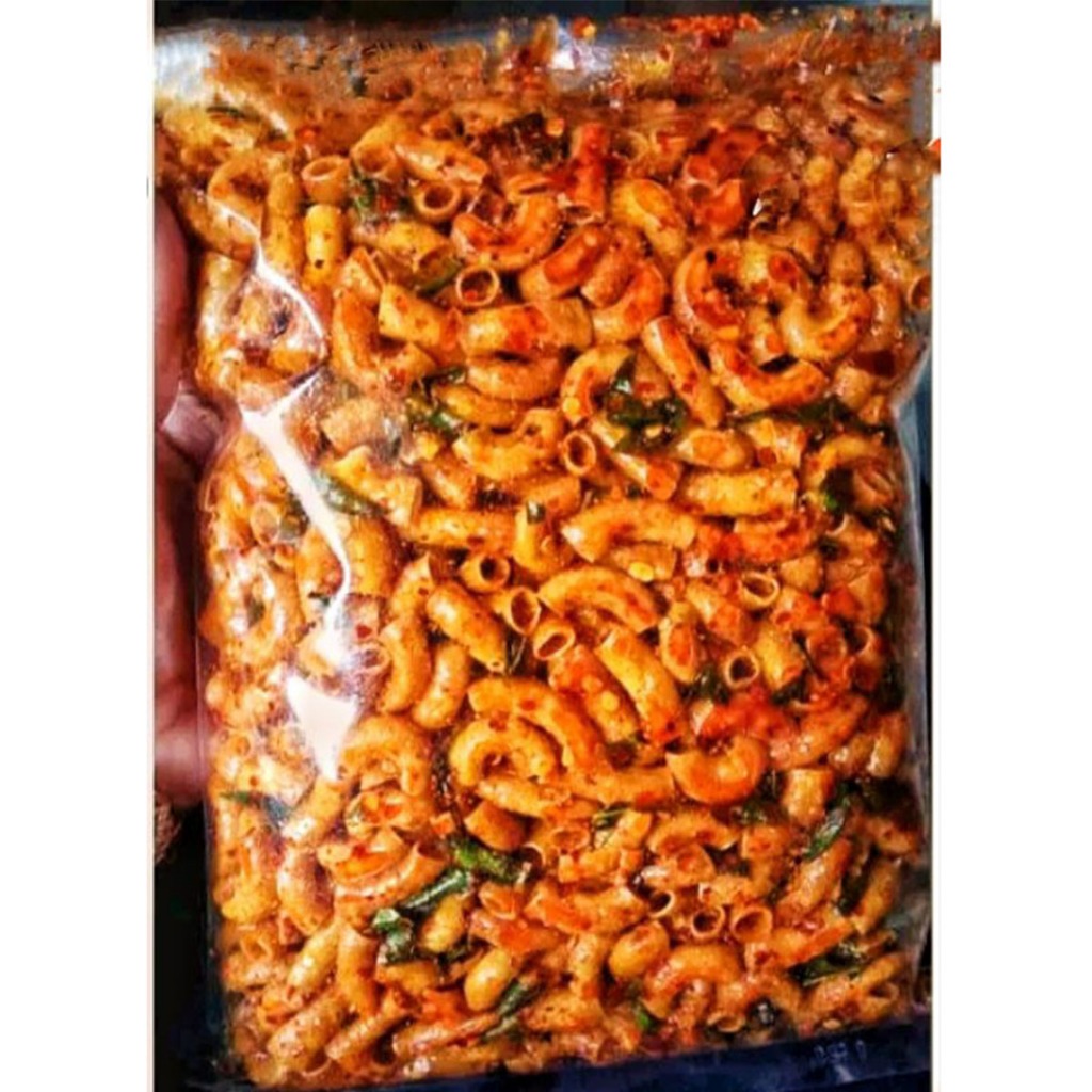 

Makaroni Bantet Pedas Daun Jeruk 500GR / Makroni Bantet Tasikmalaya Enak Gurih