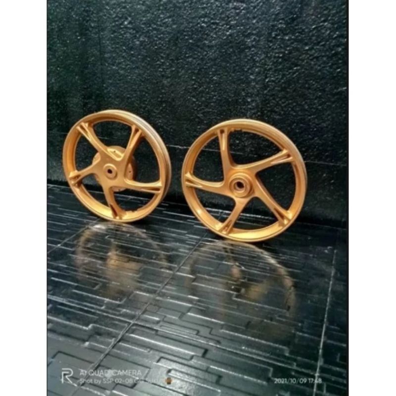 Velg Pelek Gold Mas Yamaha Mio Sporty Mio Soul Mio Lama / Original Copotan