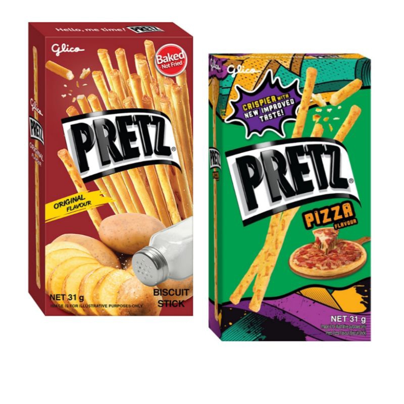 

Glico Pretz Biscuit Stick Original pizza 31 g