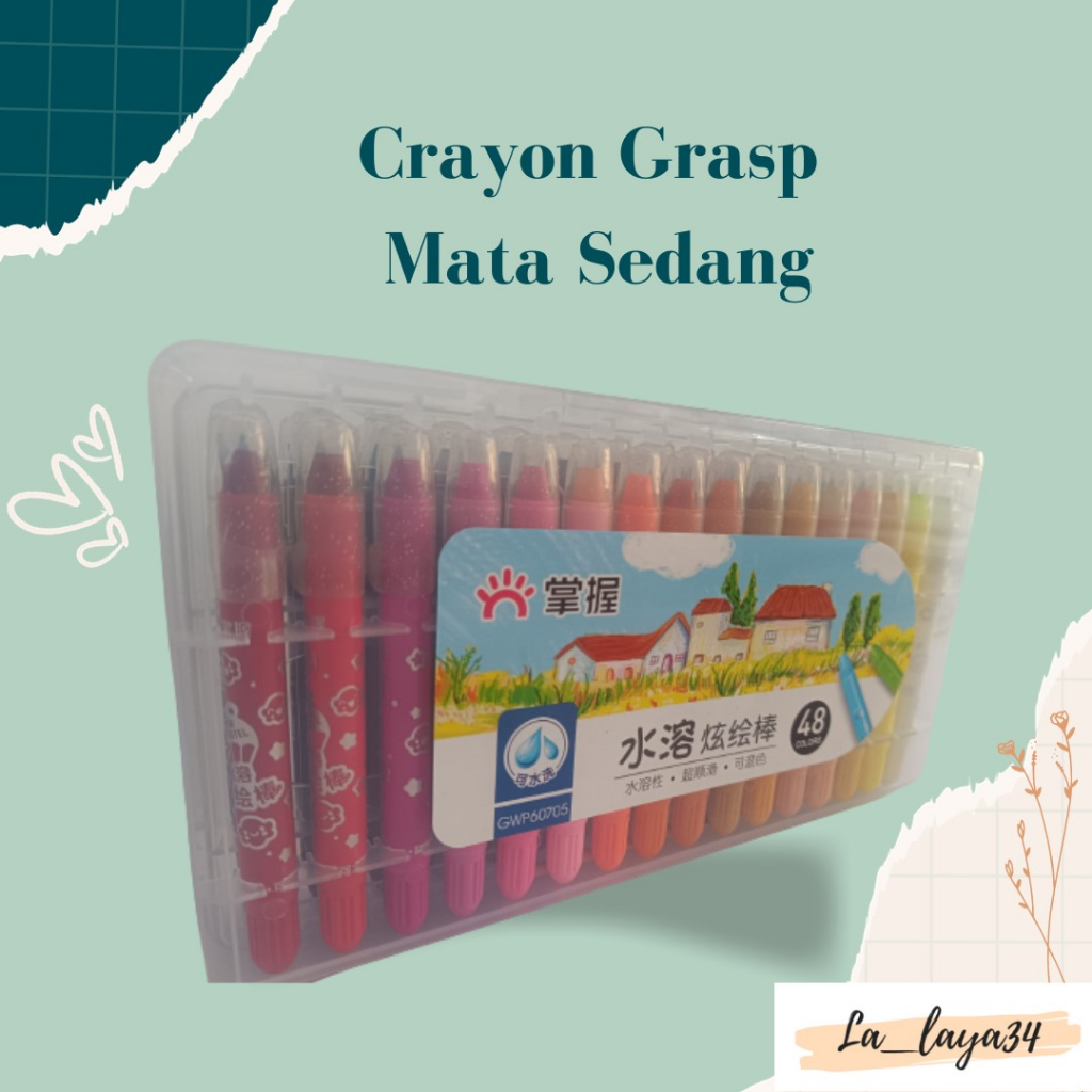 

Krayon Grasp Sedang 48 warna