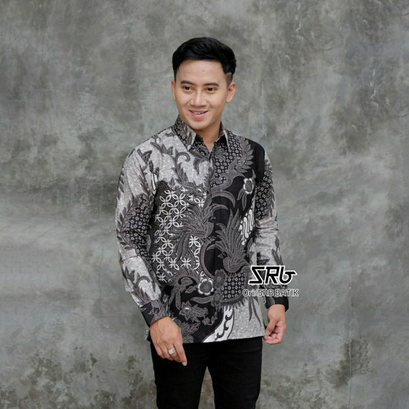 kemeja pria jumbo batik faforit pria batik xxxl bb 100kg batik pria batik pria dewasa lengan panjang