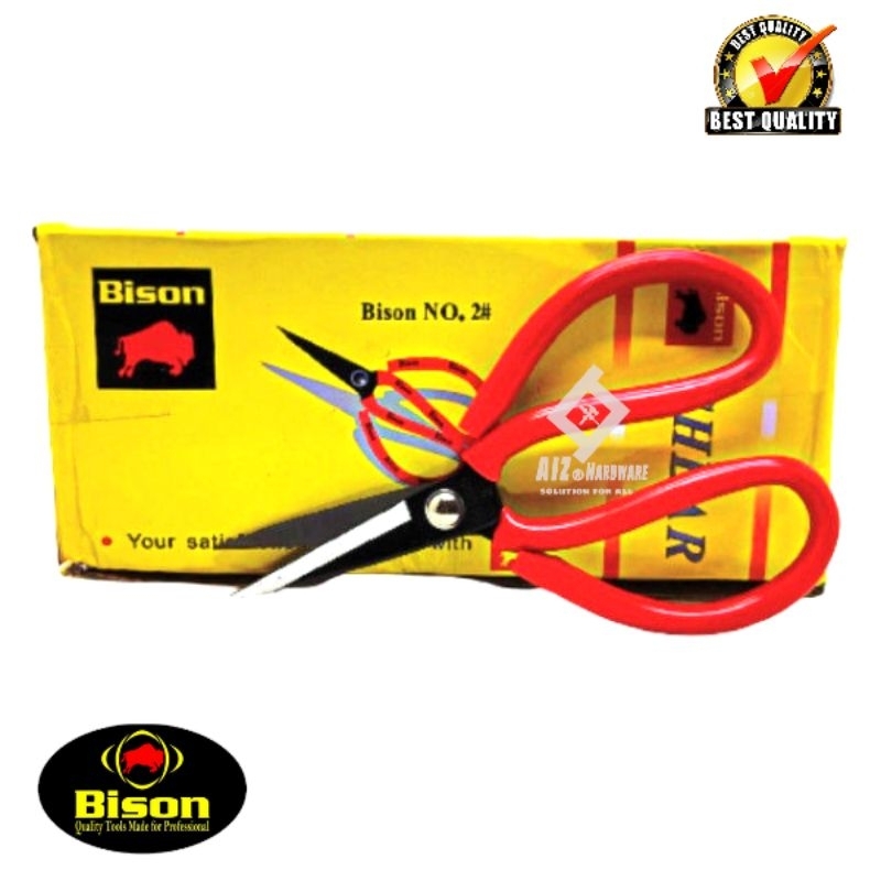 

Gunting Kain Karpet Kodok Tajam BISON Serbaguna 20CM 8in