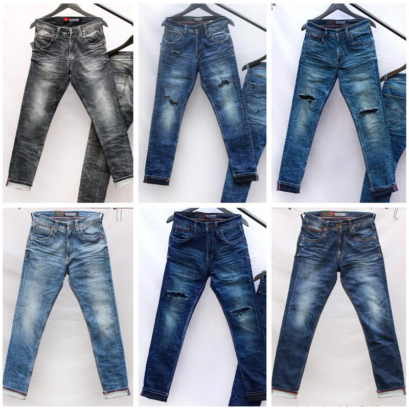 SALE KLONINK denim stretch UNSIZE premium jeans