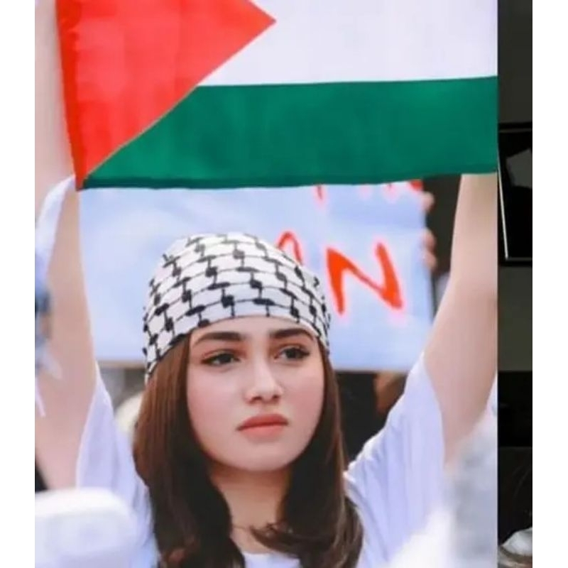 SORBAN PALESTINA SORBAN ARAB SORBAN PERSEGI EMPAT